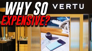 HERES WHAT MAKES VERTU PHONES SO EXPENSIVE [upl. by Wurtz126]