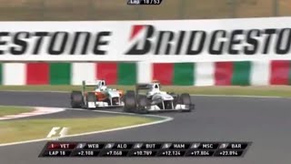 Kamui Kobayashi’s Suzukasurprise hairpin overtaking move [upl. by Doe]