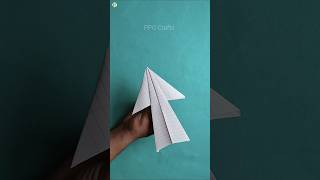 Easy Paper Airplane origami diycrafts papertoys youtubeshorts [upl. by Mcgrody]