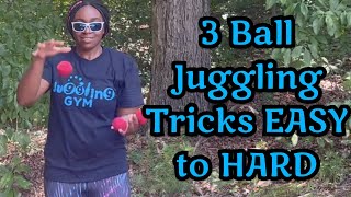 40 BEST 3 Ball Juggling Tricks EASY to HARD  Top 3 Ball Juggling Tricks [upl. by Valsimot162]