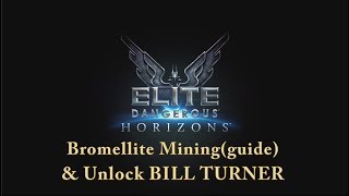 Elite Dangerous Bromellite Mining guide [upl. by Gnen]