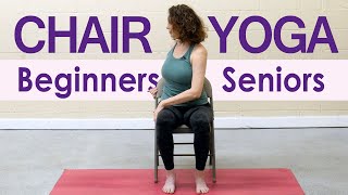 Gentle Chair Yoga for Seniors and Beginners 18 Minutes [upl. by Macegan]