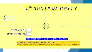 Teaching of Complex Numbers Using GeoGebra [upl. by Alveta]