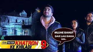 Khatron Ke Khiladi 9 Aly Goni Jasmin Bhasin Zain Imam Enter Haunted House  Spooky Task Ahead [upl. by Elleinnad]