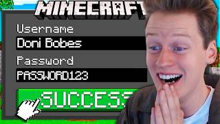 How I Hacked Doni Bobes Minecraft Account [upl. by Lemraj]