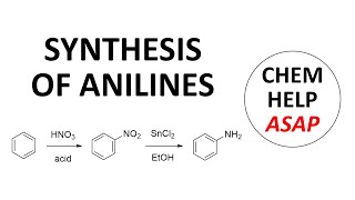 synthesis of anilines [upl. by Tocci]