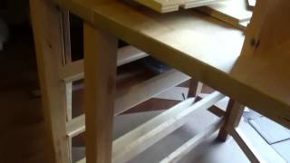 Ikea Norden table Assembly Tutorial [upl. by Gallard]