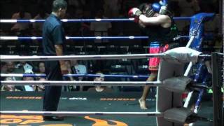 Rawai Muay Thai female fighter Alexis 15 September 2011 [upl. by Avek]