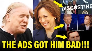 WOW Trump GETS BLITZED by ATTACK ADS from Kamala [upl. by Ferreby338]