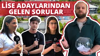 Lise Adaylarından Gelen Sorular Lise Tercihi Nasıl Yapılır [upl. by Eindys]