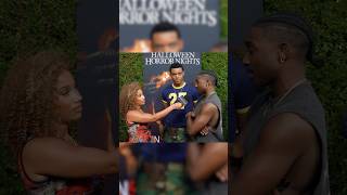 Jabari Banks amp Jordan Jones BelAir Interview with London Kasmir Universal Studios Halloween [upl. by Brianne961]