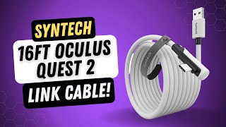 Syntech Link Cable 16 FT Compatible with Oculus Quest 2 [upl. by Buell]