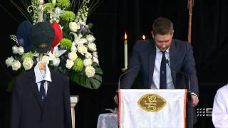 Michael Clarkes Phillip Hughes eulogy [upl. by Tara40]