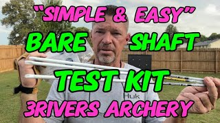 Bare Shaft Testing Made Easy “How To” Select Your Hunting Arrows [upl. by Chabot894]