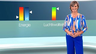 Weervrouw Sabine Hagedoren met het Vlaamse weerbericht van zondag 20 oktober 2024 op VRT 1 [upl. by Nnaira829]