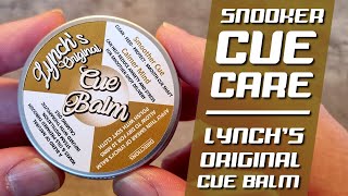 Snooker Cue Shaft Restorer Review  Lynchs Original Cue Balm [upl. by Humbert]