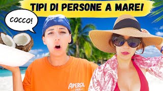 TIPI DI PERSONE AL MARE [upl. by Aratal]