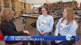 The Conversation JamesvilleDeWitt Music Directors on 9 to 5 [upl. by Haduj674]