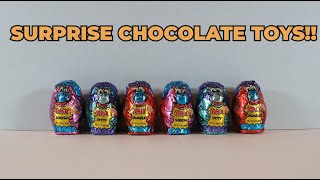 YowieWorld Surprise Chocolate Eggs Opening [upl. by Gardener]