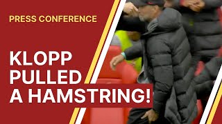 Jurgen Klopp pulled a HAMSTRING celebrating Liverpool win [upl. by Zondra]