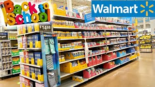 WALMART BACK TO SCHOOL SUPPLIES  COME WITH ME 2020 [upl. by Atikcir]