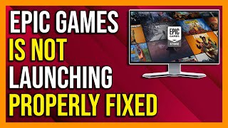 How To Fix Epic Games Launcher Not Opening  2024 Full Guide [upl. by Seka]