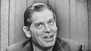 Whats My Line  Frank Gifford Milton Berle Stubby Kaye panel Dec 2 1956 [upl. by Riccardo]