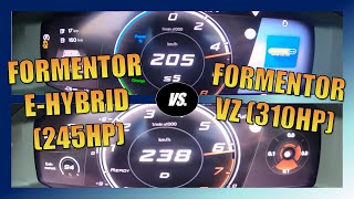 Cupra Formentor VZ VS Cupra Formentor EHybrid  0200kmh  CarPerformance Media [upl. by Romeo]