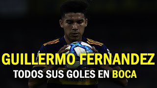 TODOS los GOLES de GUILLERMO quotPOLquot FERNÁNDEZ en BOCA [upl. by Yonatan429]