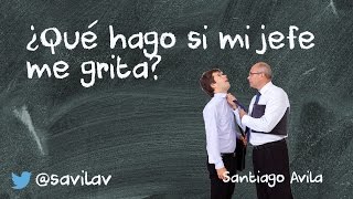 9 ¿Qué hago si mi jefe me grita [upl. by Naillig]