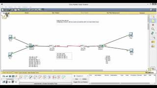 Configuring Two Routers with Switch using CLI in Cisco Packet Tracer [upl. by Swann]