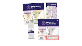 Crafters Companion Threaders Embroidery Kit Nature [upl. by Yard]