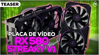 TEASER Placa de Video Mancer Radeon RX 580 Streaky V1 8GB GDDR5 256bit [upl. by Thevenot]