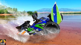 2000ft RC Truck Water Hydroplane WORLD RECORD [upl. by Treva]