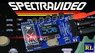 Loading Games with an Arduino on the SVI 328 [upl. by Manfred]