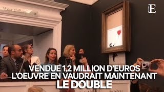 Banksy hacke le marché de lart  coup de génie ou coup marketing [upl. by Ayotna]