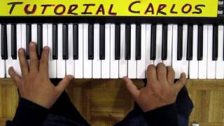 He decidido seguir a cristo  Tutorial Piano Carlos [upl. by Neved]