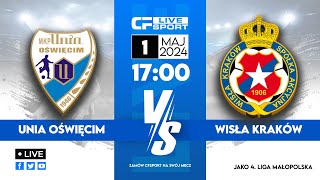 LIVE Unia Oświęcim  Wisła II Kraków [upl. by Leverett154]