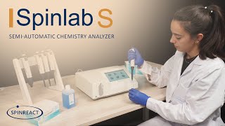 Spinlab S  SemiAutomatic Chemistry Analyzer [upl. by Letnom]