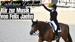 Cathrine Dufour mit einer Kür zu Felix Jaehn 🤩  CDI4 Tour beim CHIO Aachen 2019 [upl. by Steffin]