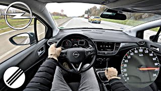 OPEL CROSSLAND X 12 TURBO TOP SPEED DRIVE ON GERMAN AUTOBAHN 🏎 [upl. by Hsirrehc]