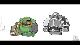 Battle Scars  Warhammer 40k comic dub [upl. by Nitsugua565]