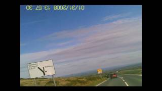 Clee Hill  ZX9R Helmet Cam MD80 [upl. by Orecul387]