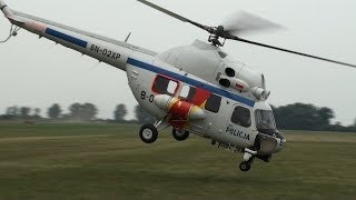 Crazy Pilot Shows How To Fly The Mi2 Police Helicopter HD [upl. by Ilrebma]