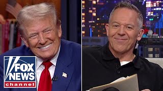 Trump makes first instudio ‘Gutfeld’ appearance [upl. by Ahcas526]