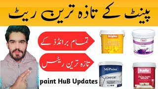 Paint Price in Pakistan 2024  Latest Paint Rates in Pakistan 2024  paint HuB Updates [upl. by Surovy276]