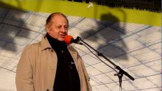 Vincent Klink  Großdemo gegen Stuttgart 21  JA zum Ausstieg  26112011 [upl. by Jehias]