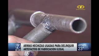 Armas hechizas usadas para delinquir [upl. by Ardet]