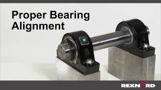 Proper Bearing Alignment with Rexnord [upl. by Deva]