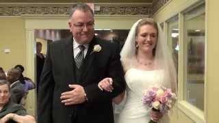 Kingdom Hall of Jehovah Witness Wedding Video [upl. by Hanzelin982]